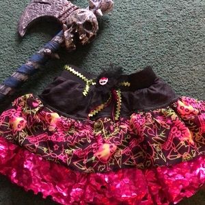 Girls “Monsters High Dress up Skirt!